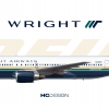 Wright | Boeing 767-200 | 1987-1996 livery