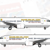 Sahelien Boeing 737-476 (T7-LKA)