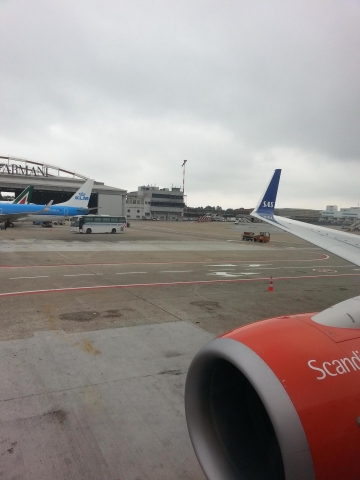 Onboard the SAS 737-700