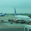 SAS 737-700 parked at Milan Linate