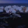 FlyUK Dash Q-400 - Winter Sunset
