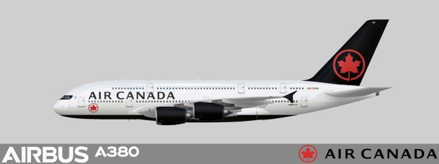 Air Canada Airbus A380-800