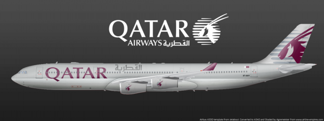 Qatar Airways A340-300
