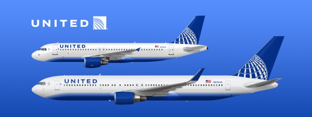 United Airlines New Livery