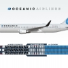 Oceanic 767-300 Seat Map