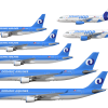The Oceanic Airlines Fleet
