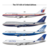 Tribute to the United 747-400