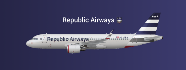 Republic Airways Livery 2011-present version 2.