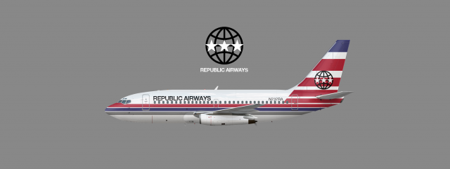 Republic Airways Livery 1971-1988