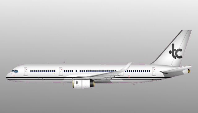 Transcontinental 757 Livery 1990 - 2007