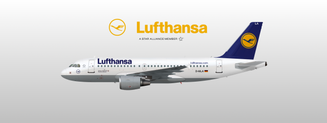 Lufthansa A319-100 Frankfurt(Oder) D-AILA