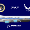 Boeing 747-200 Air Force One Sam 28000