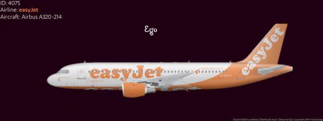 easyJet easylicious Airbus A320-214
