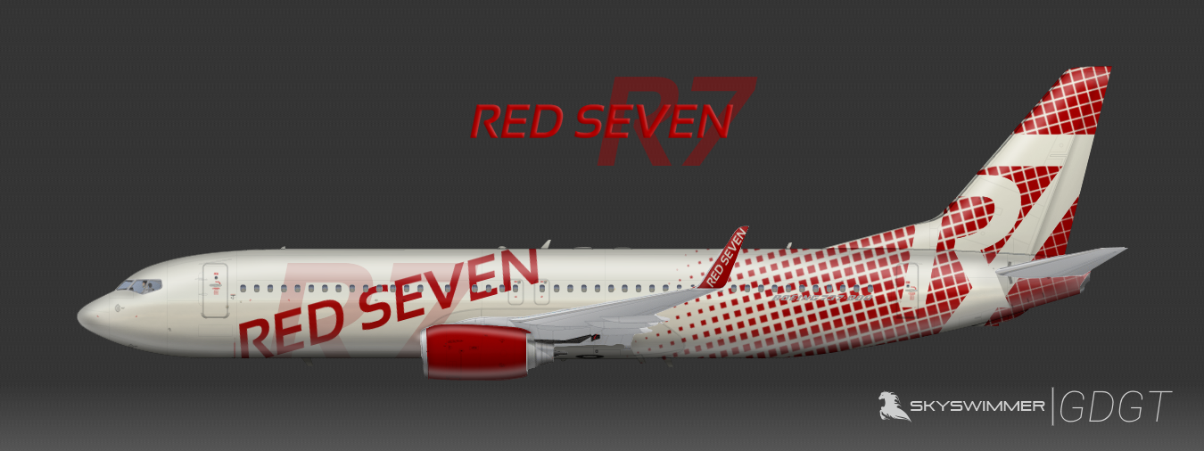Red Seven Boeing 737-800