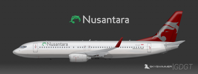 Nusantara Boeing 737-800