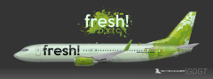 fresh! Air Boeing 737-800 Special Edition: Toxic