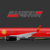 Scuderia Ferrari Boeing 737-800 Formula One 2015