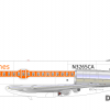 California Airlines DC 9 14 1980s Colours