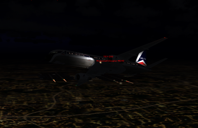 Delta 757-200 Departing Atlanta