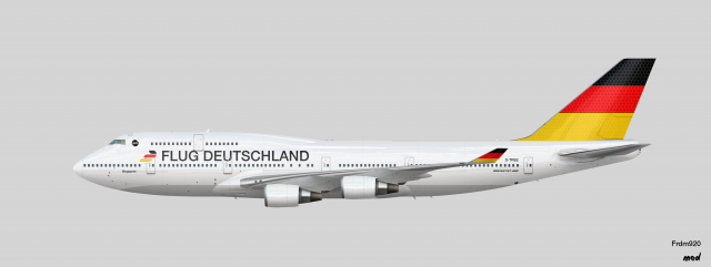 Flug Deutschland Boeing 747-400