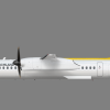 Flug Deutschland Bombardier Q400