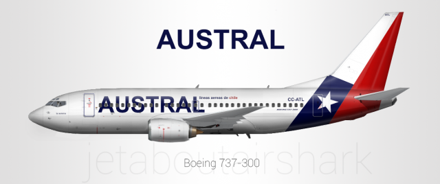 Austral 737-300 (1990-2006 Livery)