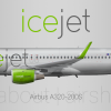 icejet A320-200 (Green)