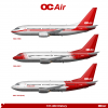 OCAir 737-300 History