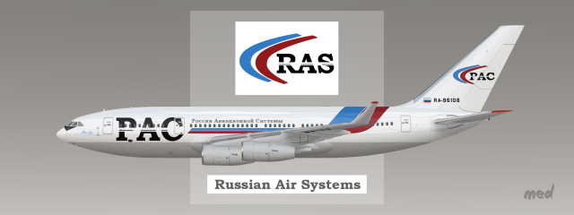 RAS Air Livery Ilyushin Il-96