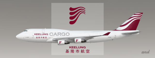 Keelung Airlines Livery B747-400BCF