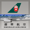 Emerald Airlines Livery A320 Sea Monster