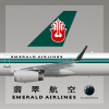Emerald Airlines Livery A321