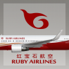 Ruby Airlines Livery B767-300ER