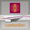 Cambodian Airlines Livery Boeing 737-800