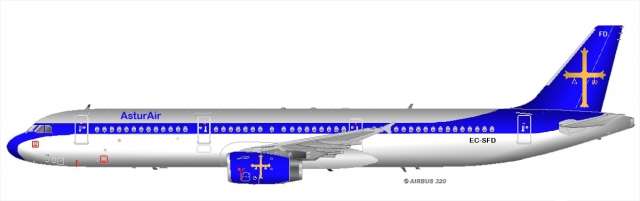 AsturAir Airbus A321