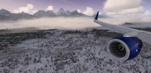 Landing at Jackson Hole