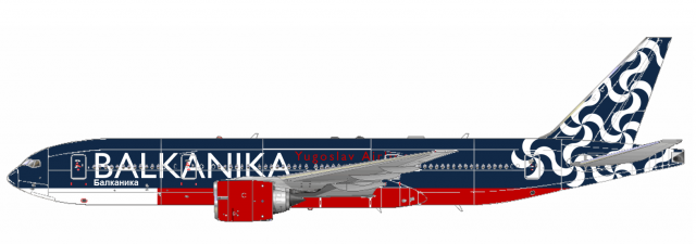 Balkanika Yugoslav livery