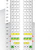 long haul 757 300 seat Map