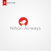 Nihon Airways Logo.