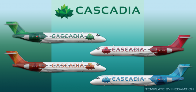 039 - Cascadia, Boeing 717-200