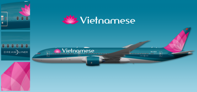 015 - Vietnamese, Boeing 787-9