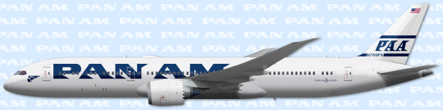 003 - Pan Am, Boeing 787-9