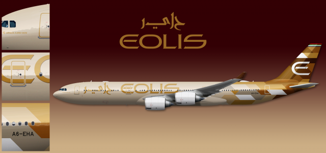 017 - Eolis, Airbus A340-500