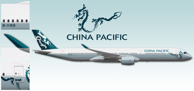 025 - China Pacific, Airbus A350-1000