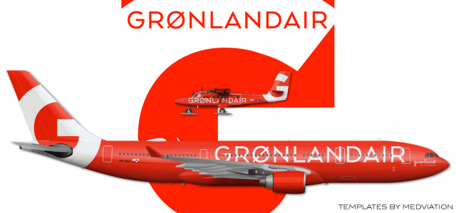 033 - Grønlandair, Airbus A330-200 & De Havilland Canada DHC-6 (Skis)