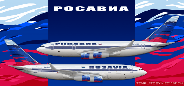 037 - РосАвиа, IL-96-300