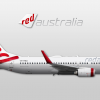 022 - Red Australia, Boeing 737-800