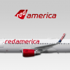 021 - Red America, Airbus A320-200WL