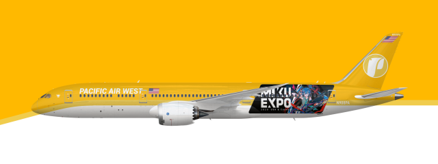 PAW Boeing 787-9 Miku EXPO 2020