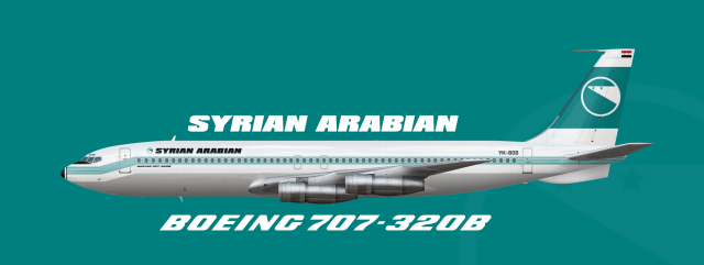 Boeing 707-320B Syrian Arabian